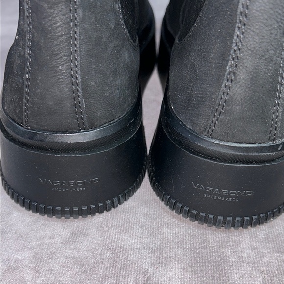 Vagabond Shoemakers NWOT Women's EU 40 Black Leather Suede Platform Ankle Boots - Picture 4 of 12